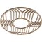 Ekena Millwork Empire Wood Fretwork Pierced Ceiling Medallion, Birch, 16"OD x 5 7/8"ID x 1/4"T CMWP16X16X0250EPBI - alternate 3